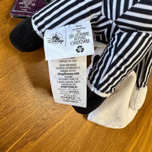 DISNEY PARKS Jack Skellington Zero Plush NWT The Nightmare Before Christmas NEW - Picture 6 of 8